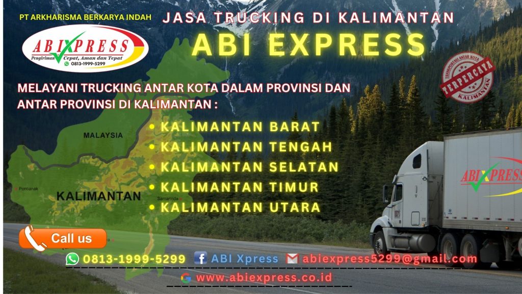 TRUCKING ANTAR KOTA DAN PROVINSI DI KALIMANTAN
